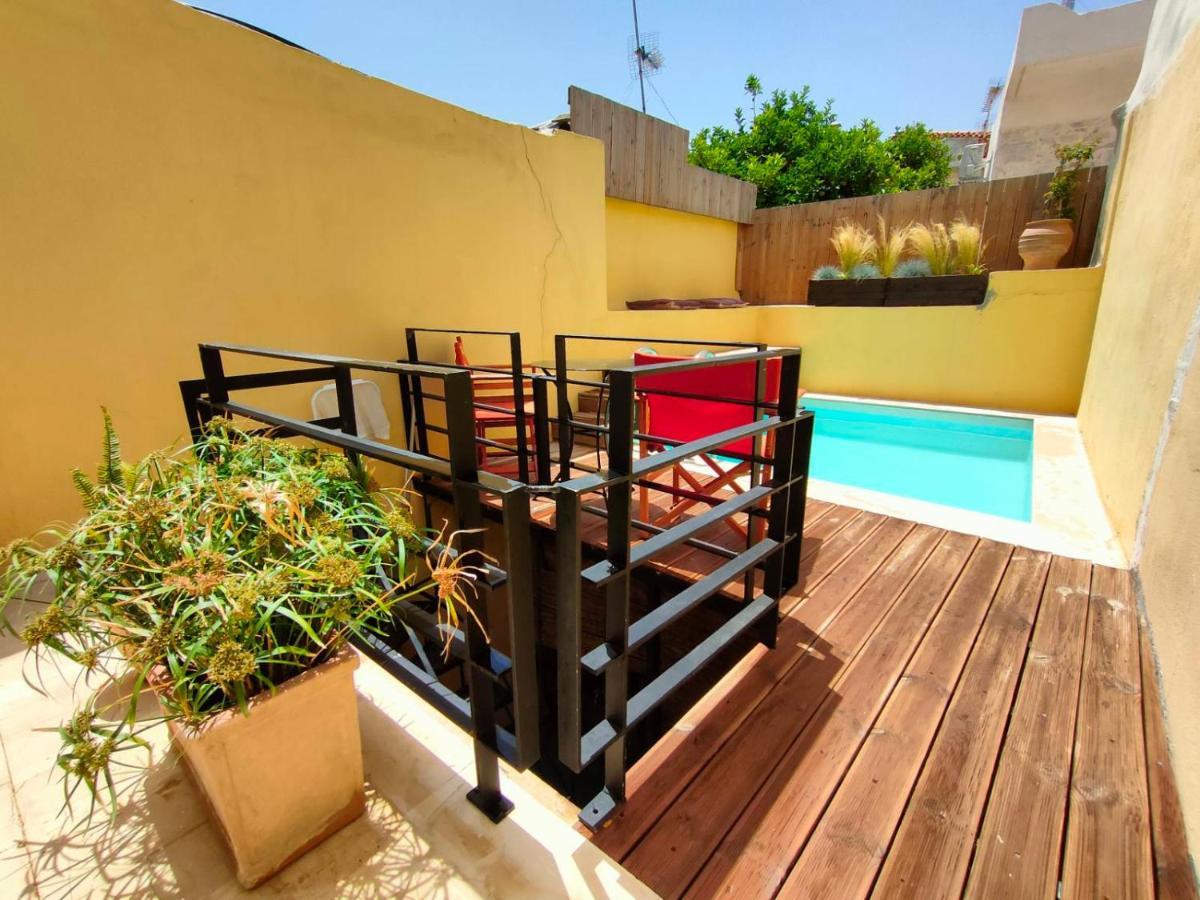 Arismari Cretan Holiday Home Angouseliana Exterior photo